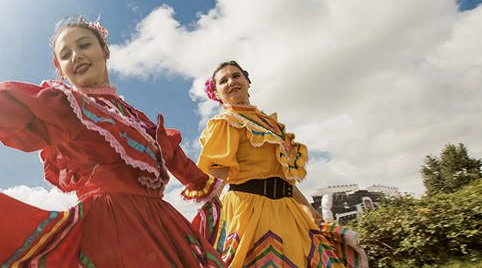 Mexicaanse dans ciapas, Veracruz, Jalisco Puerto Vallarta, dansen