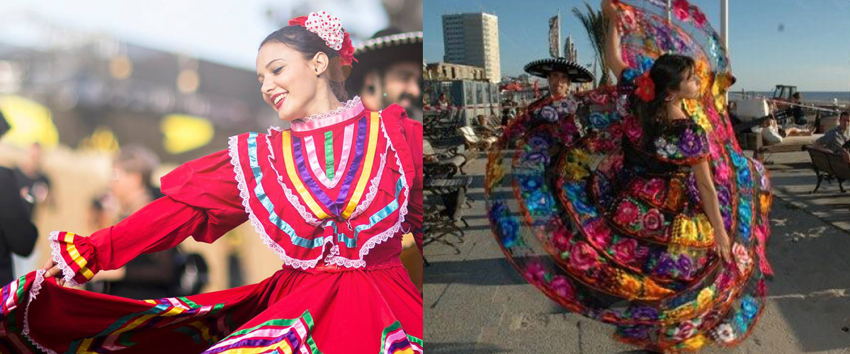 Mexicaanse dans voor parades