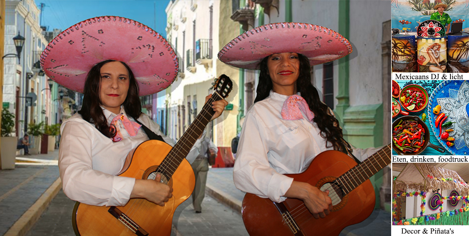 Mariachis en danseressen